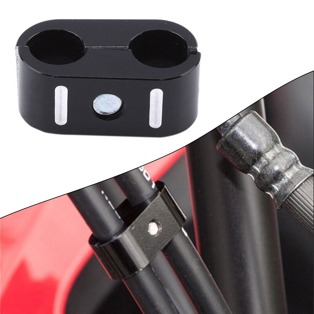 Aluminum Motorcycle Brake Line Holder Clip Perfect Fit and Easy to Use