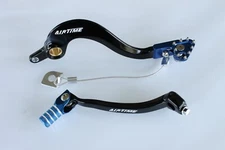 AIRTIME FORGED CNC REAR BRAKE PEDAL & GEAR LEVER YAMAHA WR450F 2016-2018 -BL1914