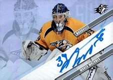 Marek Mazanec - Signed 2013-14 Upper Deck SPX Rookie Card #106 - Predators
