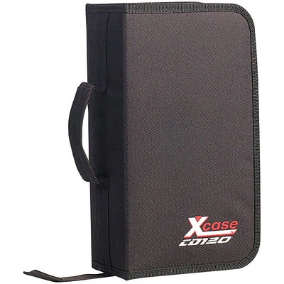 Xcase CD Mappe: CD/DVD/BD-Tasche für 120 CD/DVD/BDs (CD Sammelmappe)