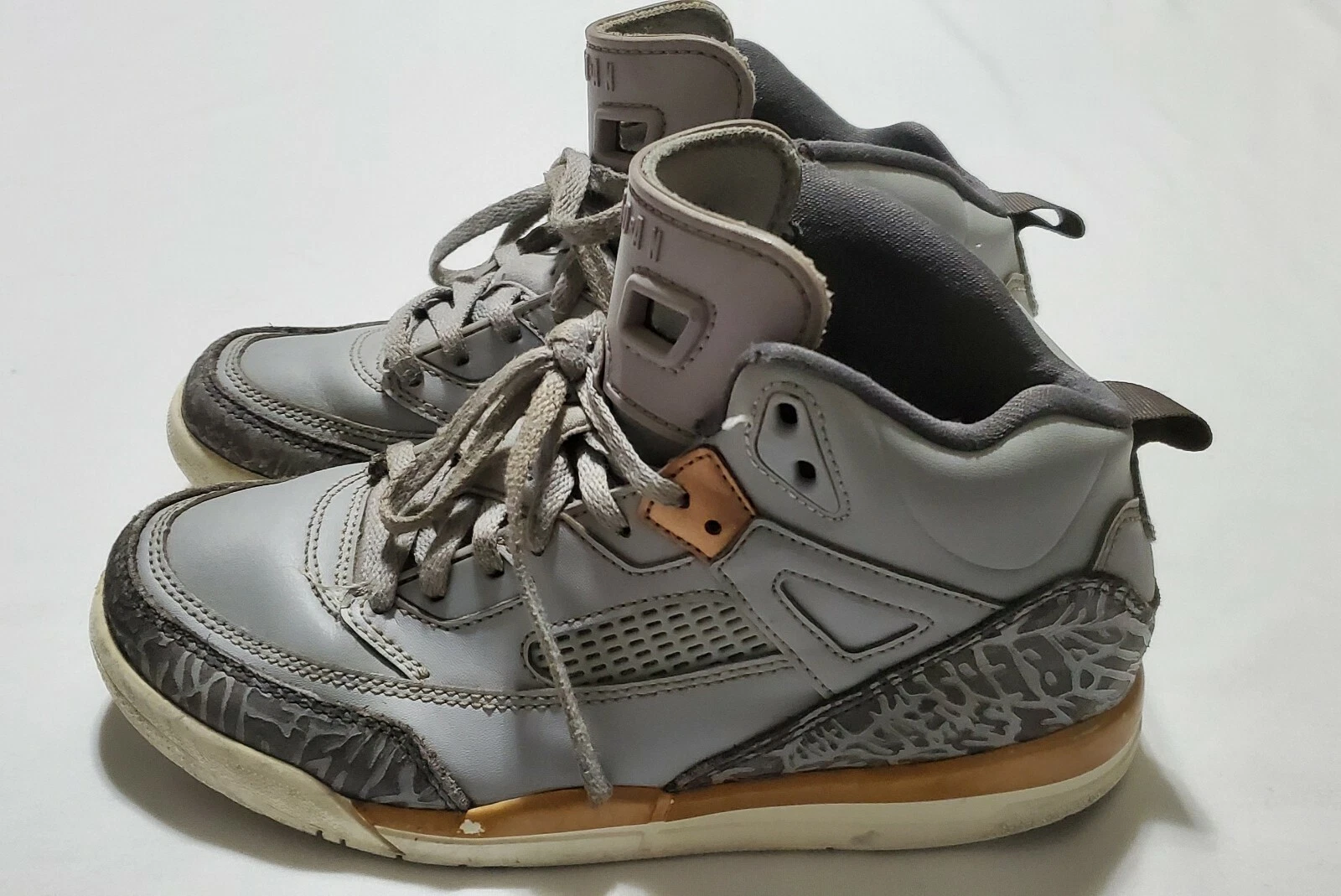 Nike Air Jordan Spizike Wolf grigio bronzo scuro PS pre scuola 10 535708 018