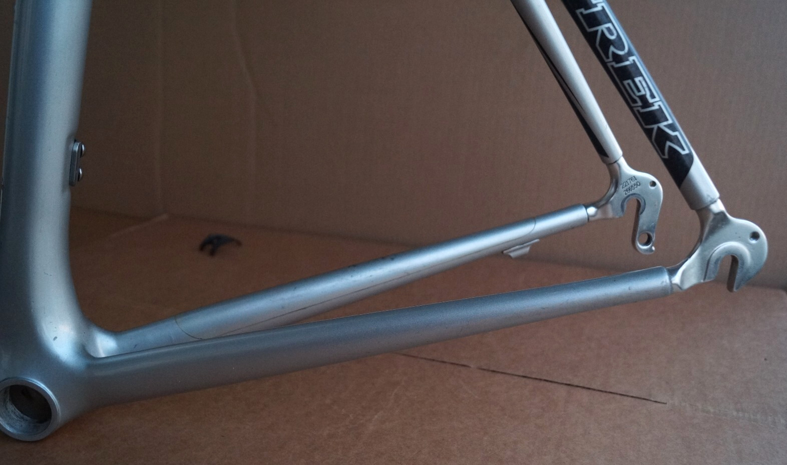 2007 Trek TCT 5000 Road 700c Carbon Frame Set 60cm L/XL New Fork Rim Brakes