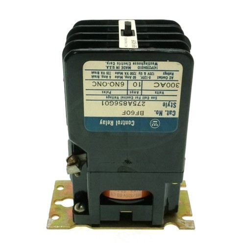 BF60F Westinghouse BF Control Relay, 120V60Hz/110V50Hz Coil, 6NO - Picture 2 of 8