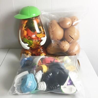 Huge Lot Of Mr. Potato Head Disney Star Wars Hats Balloons