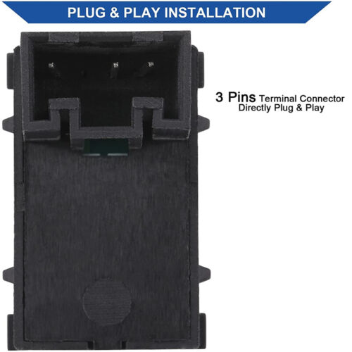 Power Window Control Switch Button for 03-15 VW Golf Caddy Rabbit EOS 7L6959855B - Picture 3 of 6