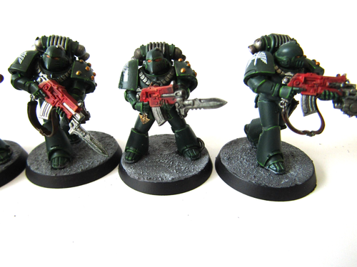 A18 WARHAMMER 30K SPACE MARINES DARK ANGELS -LEGION MKVI TACTICAL SQUAD 24 MODEL - Picture 10 of 12