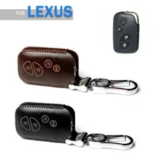 USA Classic Leather Car Key Fob Case Cover For LEXUS ES GS IS LS LX RX CT 06-14