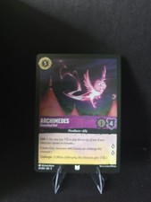 FOIL Disney Lorcana Shimmering Skies - Archimedes - Electrified Owl 47/204 FOIL