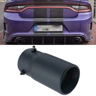 1PC Stainless Steel Rear Exhaust Pipe Tail Muffler Tip For Dodge Charger Aries