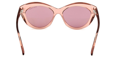Tom Ford FT1111 Toni Sunglasses Women Shiny Light Pink 55mm 