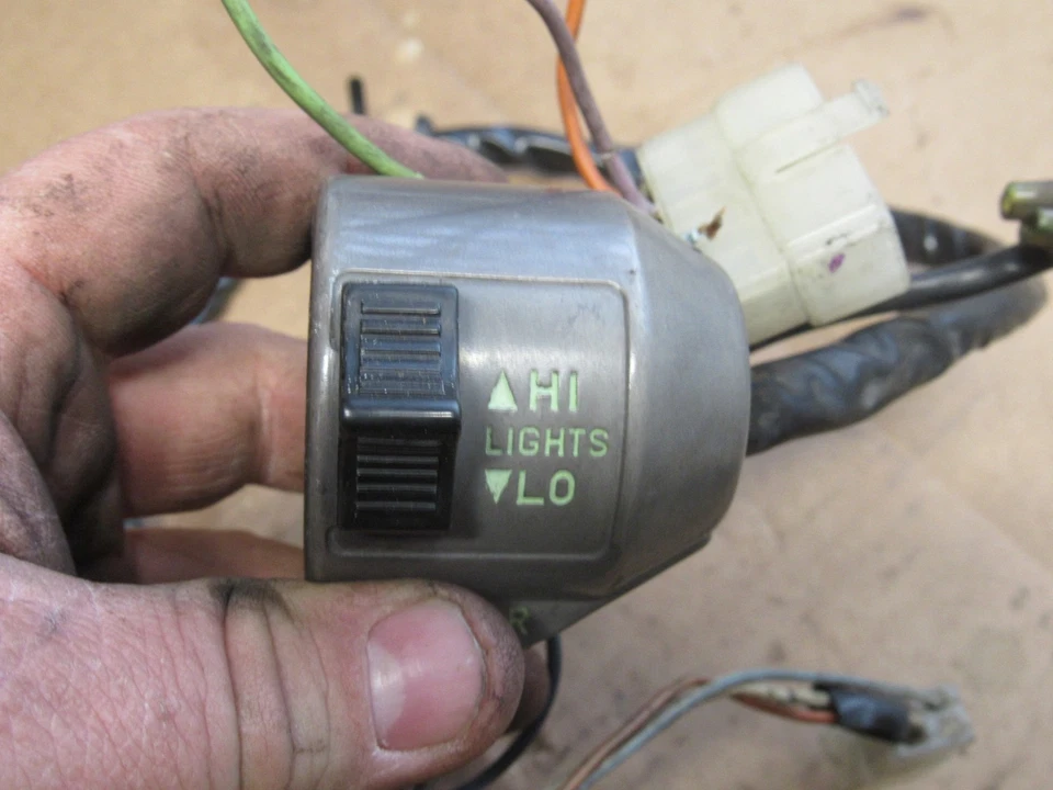 1979 Honda Gold Wing GL1000 Left Side Control Switch Turn Signal Horn Lights - Image 2 of 4