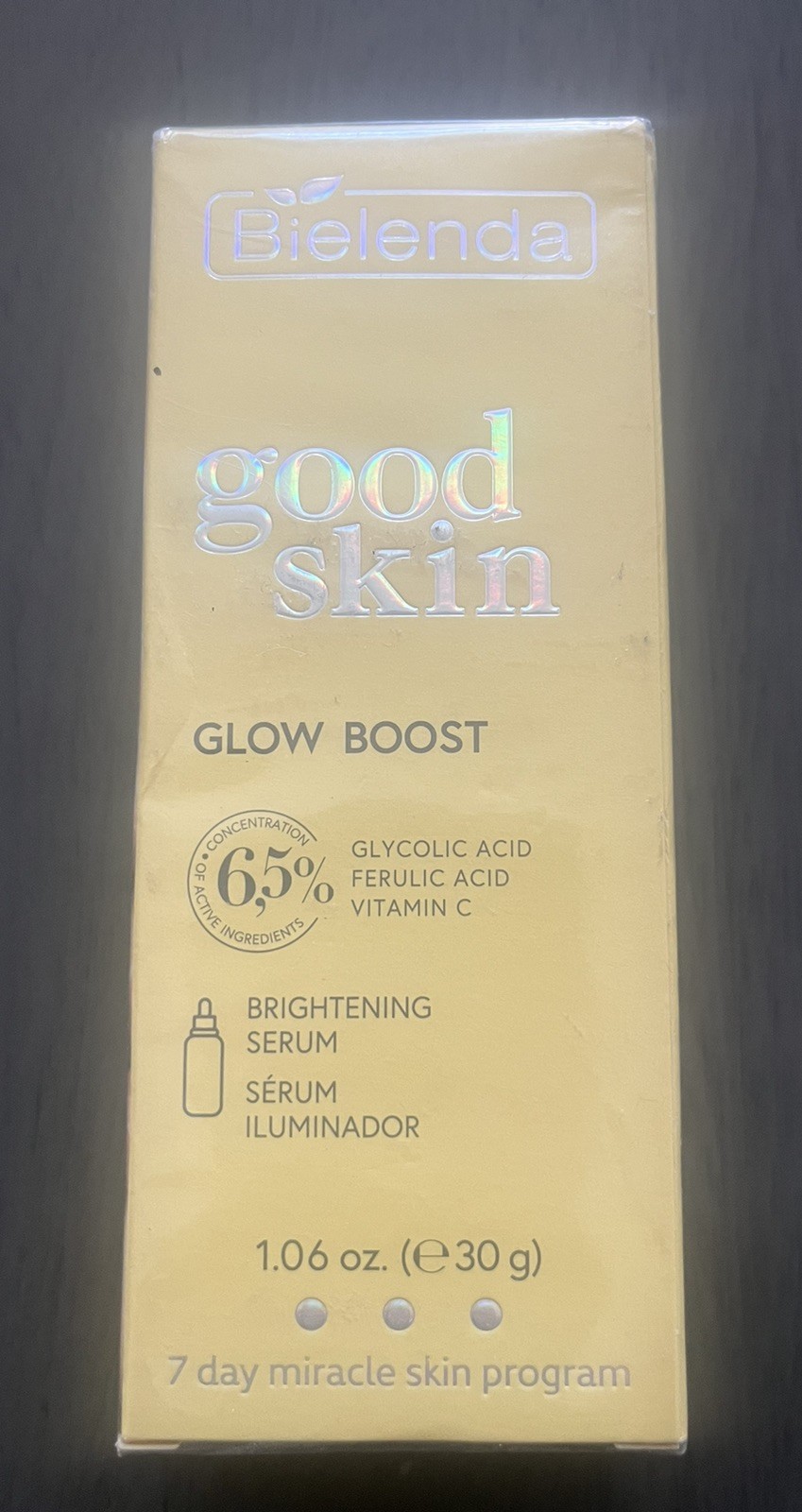 Bielenda Good Skin Glow Boost Brightening Serum 1.06 Oz. *NEW*