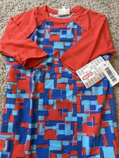 Lularoe Kids Sloan Size 6 Multicolor