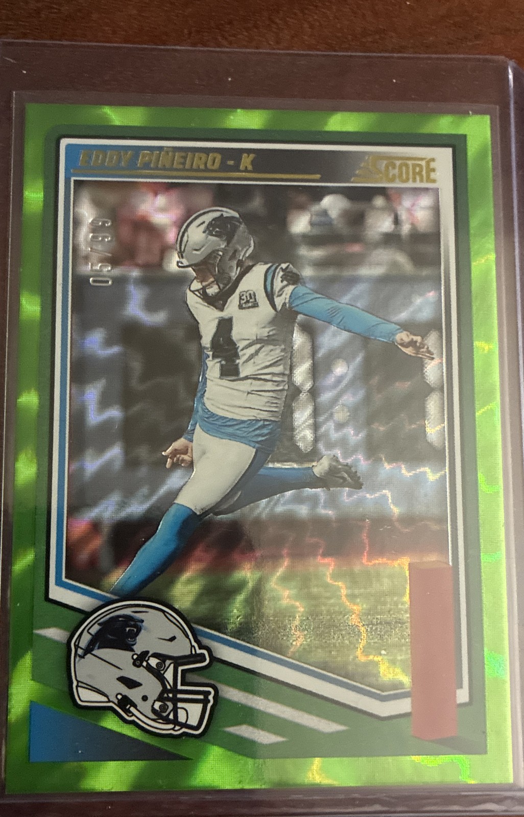 2025 Score - Eddy Pineiro #58 Electric /99