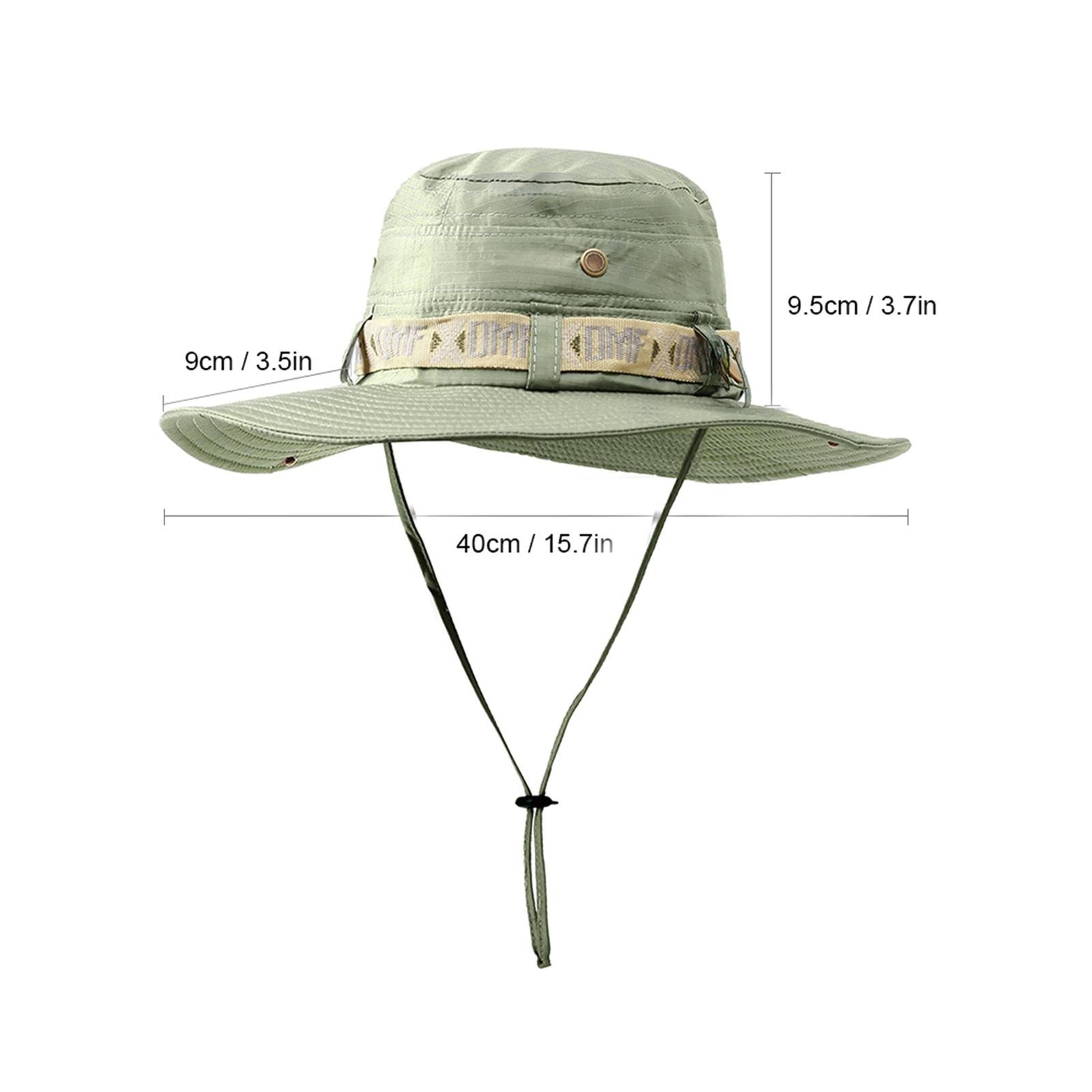 APL Cappello da Sole Pieghevole da Esterno Protezione UV su Cappello da Pesca e Caccia Estivo