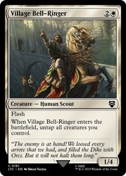 Village Bell-Ringer 181 - Commander: The Lord of the Rings: Tales of Middle-earth