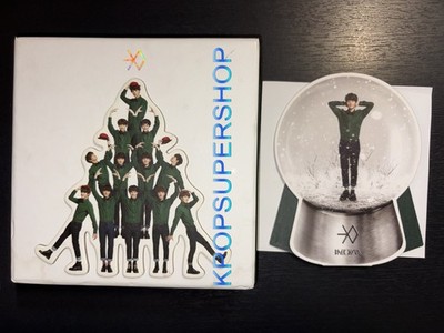 EXO-K EXO Winter Special Album Miracles in December CD Baekhyun Snowglobe Good