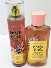 Bath  Body Works Pink Pineapple Sunrise Mist  Wash Set Aloe Vit B5