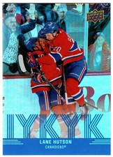 2025-26 Upper Deck Series 2 IYKYK LANE HUTSON #IYKYK-6 Canadiens UD 1:10 Packs