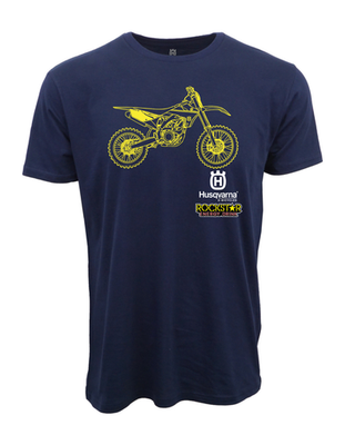 #ad Husqvarna Rock Star Energy Bike T shirt $15.99