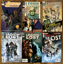 Lot of 5 Legion of Super-Heroes 1 Issues: Legion Lost Legion '89 Legionnaires
