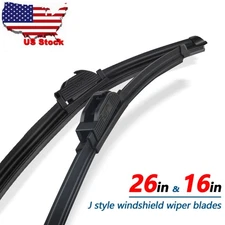 All Season Wiper Blades size 26" & 16" Windshield Front Right & Left (Set of 2)