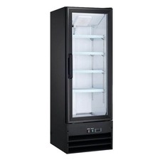 U-STAR USRFS-1D/22 21" 1-Section Merchandiser Refrigerator w/ Glass Door, 9 c...