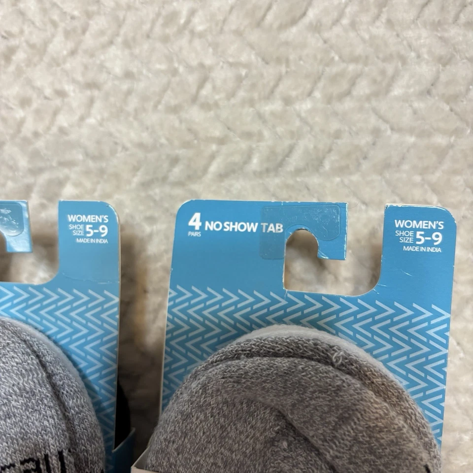 Women’s Hanes Absolute Active No Show Tab Socks 8pr Size 5-9 Multicolor - Image 3 of 4