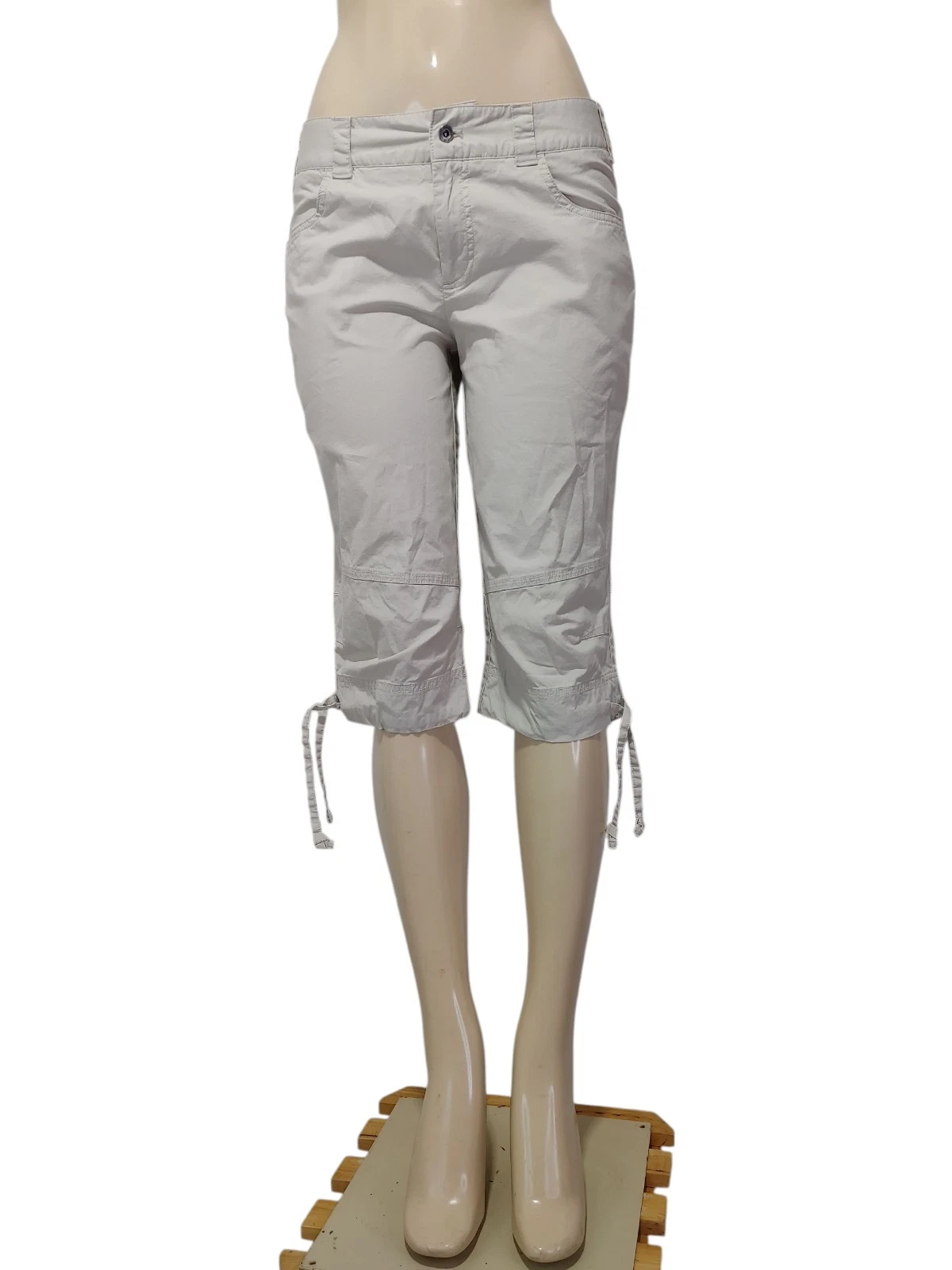 HH Helly Hansen Beige Lightweight Summer Capri Pants Women's Size 28
