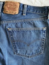 Vintage Levi's 501xx Made in USA Jeans 501 Denim Tag 40x30 90s Hemmed 40x26