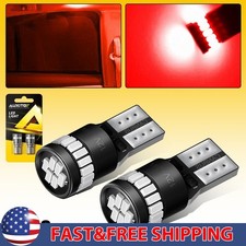 10pcs T10 24smd 194 168 Light Bulb Wedge Tail Plate Parker 5050 Interior Globe
