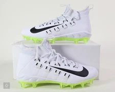 Nike Alpha Huarache 6 Elite LAX White Lacrosse Cleats Size 9.5-12.5 (880409-107)