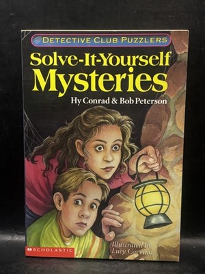 Vintage Solve-It-Yourself Mysteries Conrad & Peterson Scholastic Kids Paperback