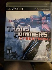 PS3 Transformers: War for Cybertron cib. Transformers: Fall Of Cybertron Loose
