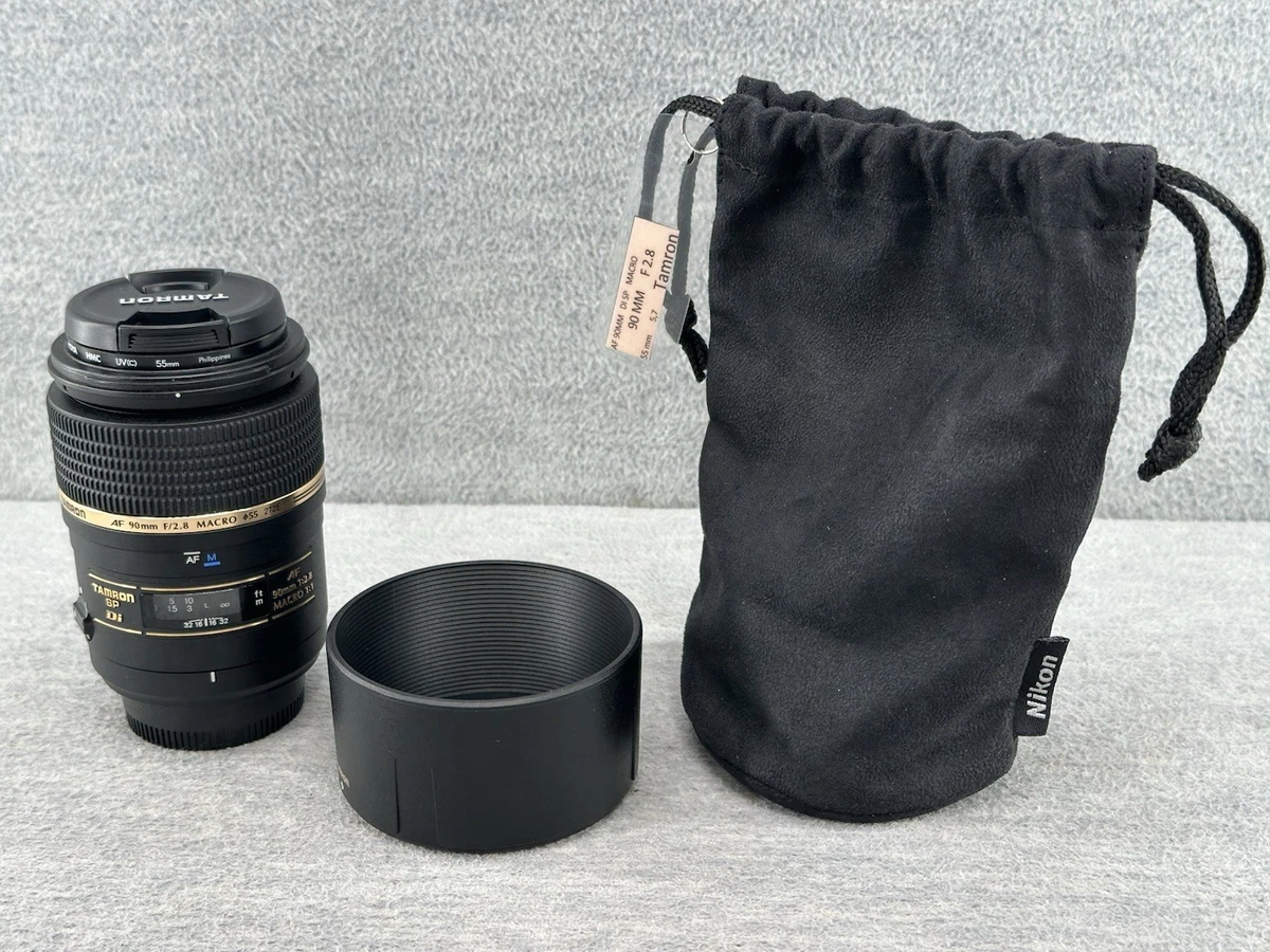 Preços baixos em Lentes de câmera f/2.8 Tamron SP 90mm Focal | eBay