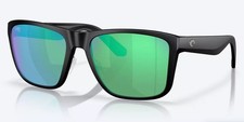Costa Del Mar Los Alijos Matte Black/Green Mirror 580G Polarized Sunglasses