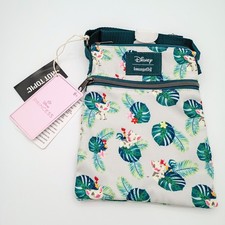 Loungefly Disney Princess Moana Crossbody Pua Hei Hei Palm Leaves Passport Bag