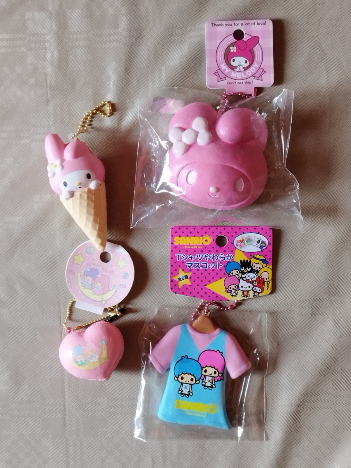 Rare Pink Sanrio Squishy Lot 2011/2016