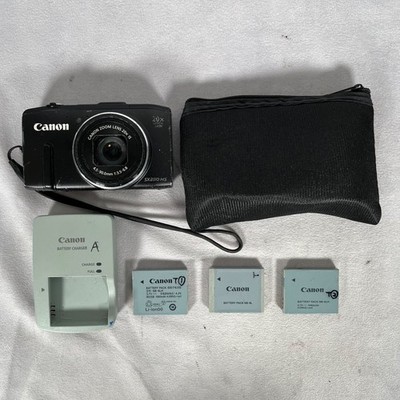 Canon PowerShot SX280 HS Black Compact Digital Camera Opeartion