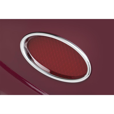 Lokar TL-1911 Chromed Billet Oval LED Tail Lights, 3 x 6-1/2 Inch