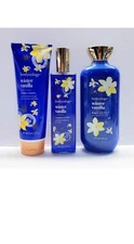 Bodycology WINTER VANILLA Body Cream, Fragrance mist, Body Wash (3 pcs)
