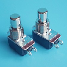 Package of 2 Guitar Effect Pedal Switches operates at 250V and 125V 