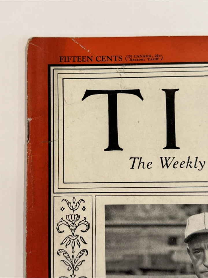 Time Magazine March 28, 1932 - Baseball's Charles Evard "Gabby" Street - Image 2 of 4