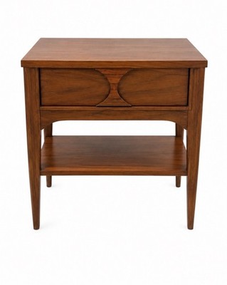 Vintage Kent Coffey Perspecta Mid Century Modern  Side Table Nightstand MCM