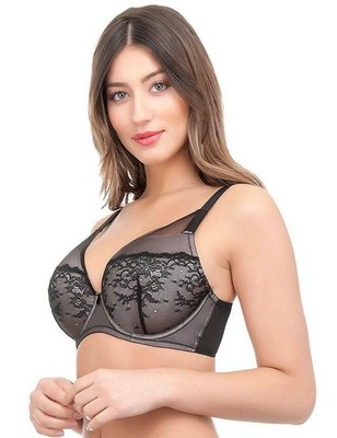 32DD Ultimo Leonie Bügel Vollbrust Plunge BH Dessous 357401 BH 32DD