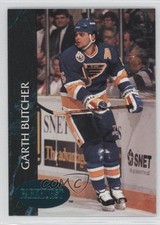 1992-93 Parkhurst Emerald Ice Garth Butcher #390 1s7