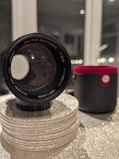 Chinon 135mm F2.8 M42 (Serviced) with Case. Excellent Condition