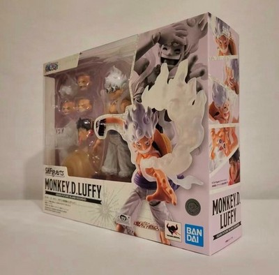 BANDAI One Piece SHF MONKEY D LUFFY Gear 5 Future Island Egghead