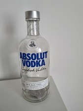 Leere Absolut Vodka