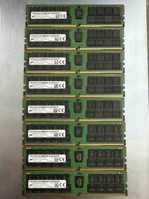 Micron 512GB (8x64GB) DDR4 PC4-2933Y ECC Registered DIMM Server RAM